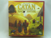 CATAN Family Edition 2020 Board Game 100% Complete CN7003