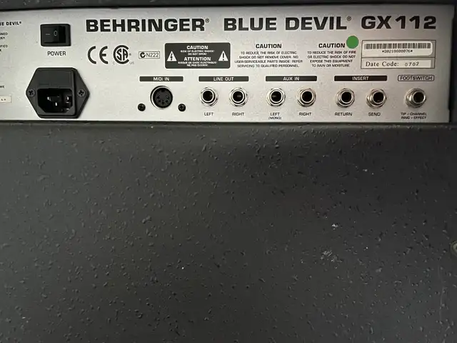 Ampli guitare «Blue Devil»  65 watts in Amps & Pedals in West Island - Image 6