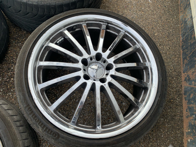 19” inch  5 bolt  rims/tires   in Tires & Rims in Medicine Hat - Image 4