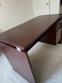 Staple wood desk 47”Lx24”Wx29”H