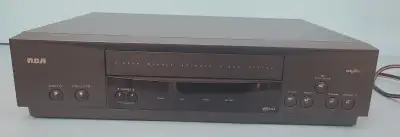 RCA VHS VCR, Model VR519, No remote Everything seems to work perfectly but I don't have a tape to fu...