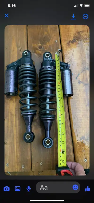 For sale or trade for a pair of 7-8 inch long shock for my go cart , I keep buying the wrong one bla...