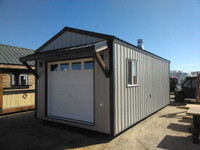 New 12x24 garage on skids fully insulated and wired