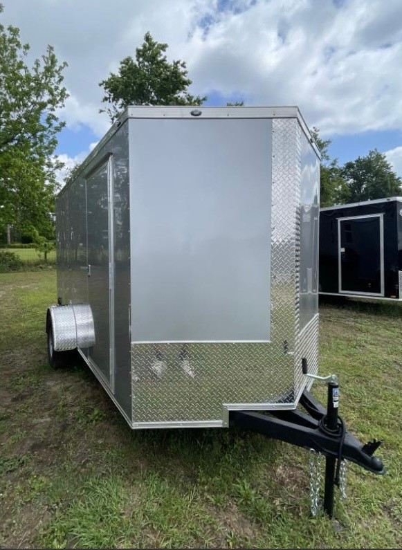 BRAND NEW 6X12SA ENCLOSED CARGO TRAILER in Other Business & Industrial in Hamilton