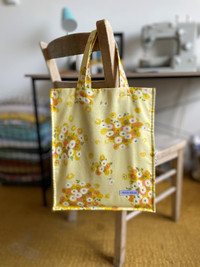 Yellow  Floral Bag