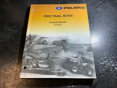 2003 Polaris Trail Boss 330 ATV Quad Factory Service Manual, View more