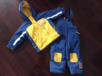 Disney Toy Story 2-piece Coat & Bib Snow Pants -size 2 snowsuit