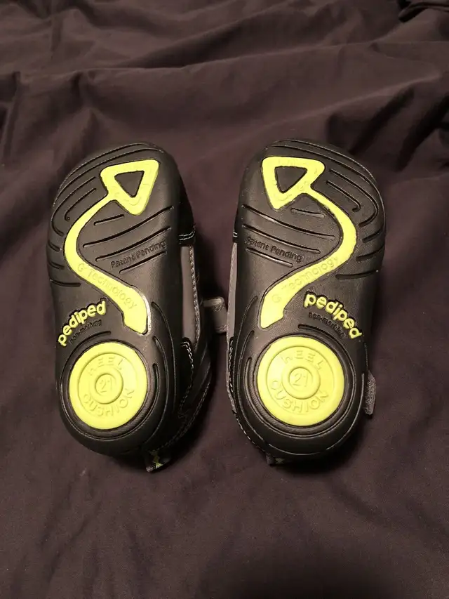 BRAND NEW - Pediped boys shoes - size 5.5 in Clothing - 12-18 Months in Saskatoon - Image 4