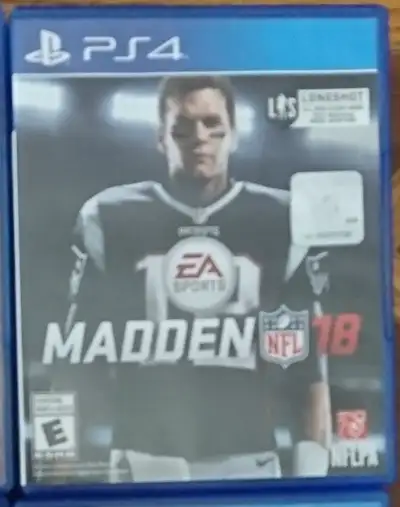 $20 each - Madden 18, The Show 19, NHL 19, NHL 15 for PS4, View more