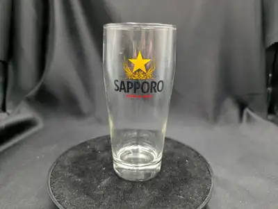 Sapporo Premium Beer 16 oz Pint Glass Open Box, View more