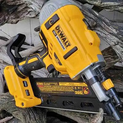 DEWALT CORDLESS 30° FRAMING NAIL GUN, View more