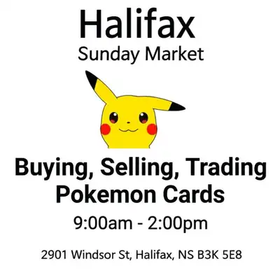 Halifax Forum Pokemon Market – Vendors + Deals Every Sunday 9-2, View more