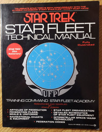 STAR TREK: STAR FLEET TECHNICAL MANUAL - Softcover Book