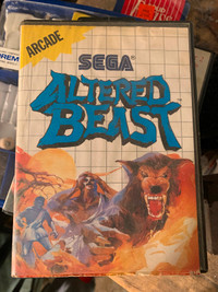 Altered Beast-Sega Master System game….I’m the original owner.