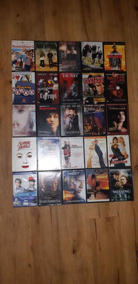 DVD Movies Films Various Genres