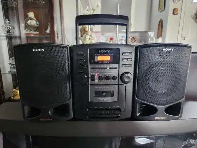 Sony CD Radio Boombox, View more