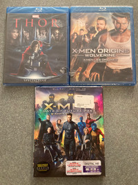 New Blurays Thor X-Men Origins Wolverine Days of Future Past