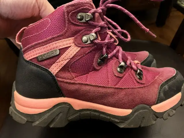 Hiking boots girls size 2