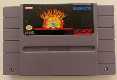 Jeu Super Nintendo (SNES): Ka-Blooey, View more