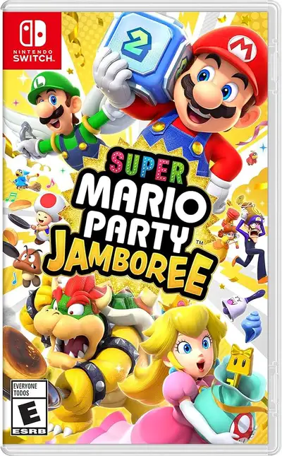 Selling Super Mario Party Jamboree, like new, compatible with Switch 2 and Switch. $70 price firm, p...
