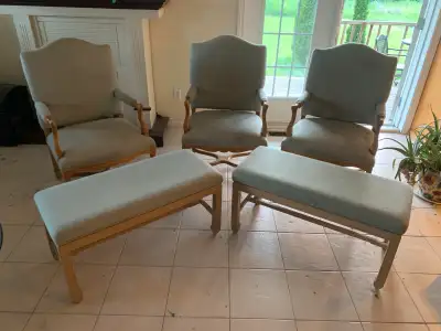 Three Chairs Two Benches, View more