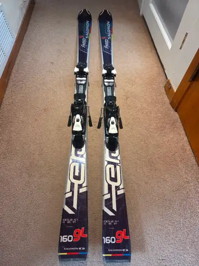 Skis, bindings and boots, View more