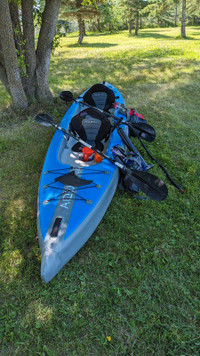 Inflatable tandem kayak