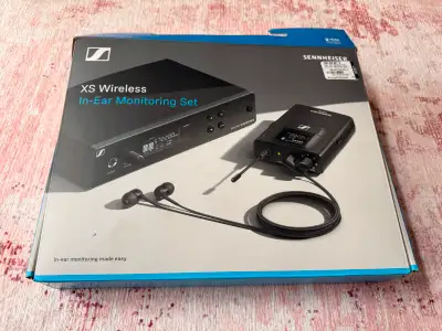 Sennheiser XS Wireless IEM Transmitter and Receiver, View more