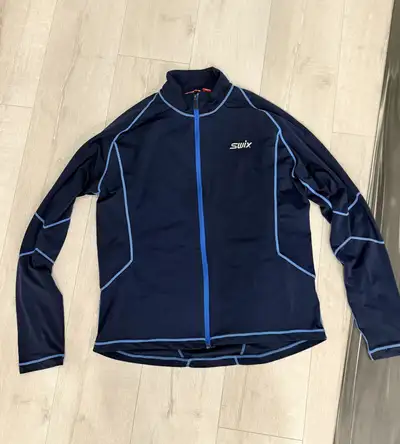 Swix Men’s Fleece Jacket – XL, Blue, View more