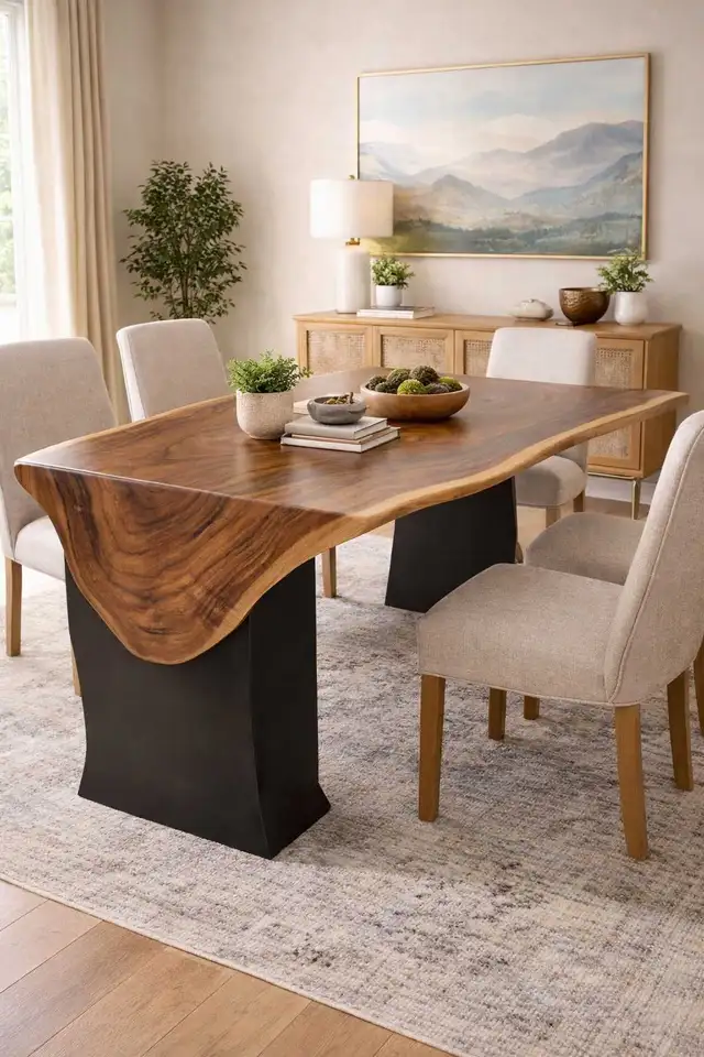 Live-Edge Dining Table✨️ in Dining Tables & Sets in Edmonton - Image 2