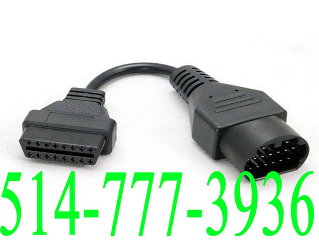 OBD2 Adapter Cable for Mazda Check Engine ELM327 Hid Led Light dans Autres pièces et accessoires  à Laval/Rive Nord