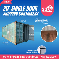 Cargo Worthy 20' Shipping Container $3600