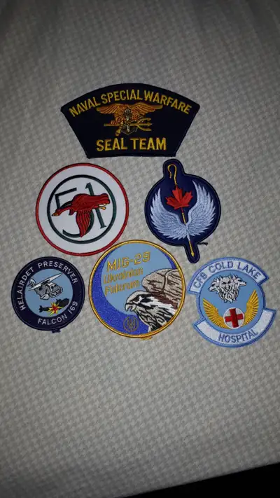 6 Military / Army Flight Patches, View more