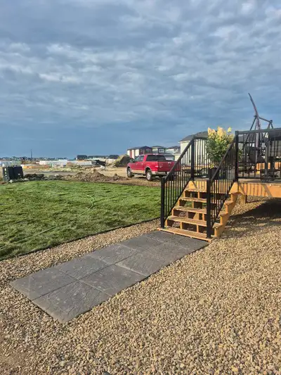 General landscaping (sod, topsoil, rock, mulch) Walkways Rototilling Lawn care Planting Fall Cleanup...