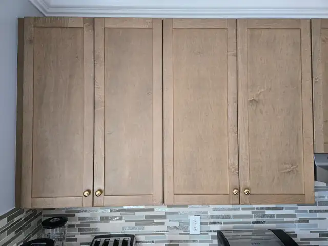 Kitchen Cabinets (shaker): includes doors, shelves, and knobs64519992277633120