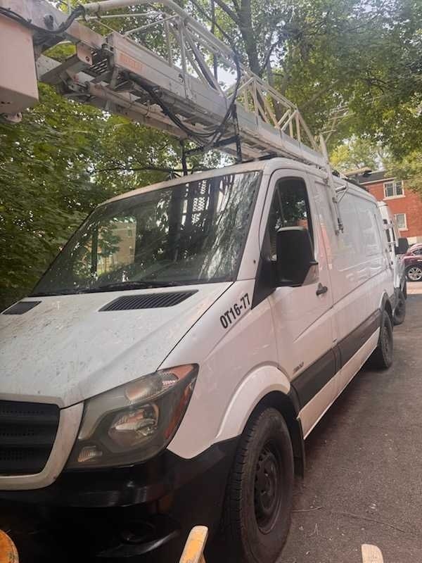 Mercedes-Benz Sprinter 2016 équipé d’un système professionnel TÉ
