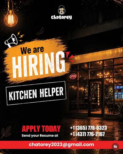 Kitchen helper ( indian restaurant ), View more
