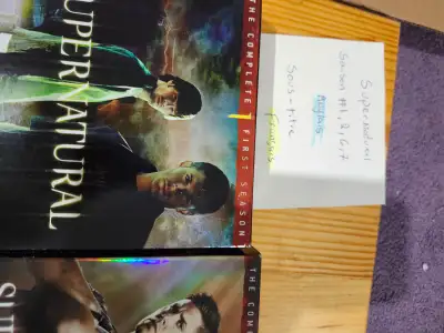Supernatural DVD Seasons 1, 2, 6, 7, View more