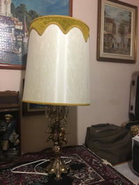 For sale vintage table lamp 36"tall