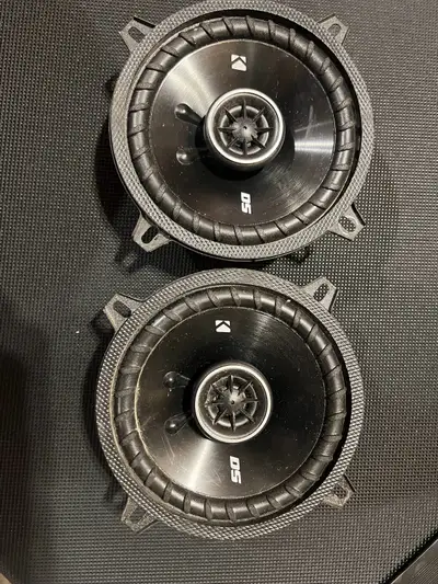 Kicker DSC50 5.25” 2 way coaxial speakers