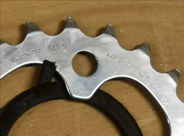 22 Tooth Bicycle Chainring Front Cog Gear ~ Shimano in Frames & Parts in Calgary - Image 5