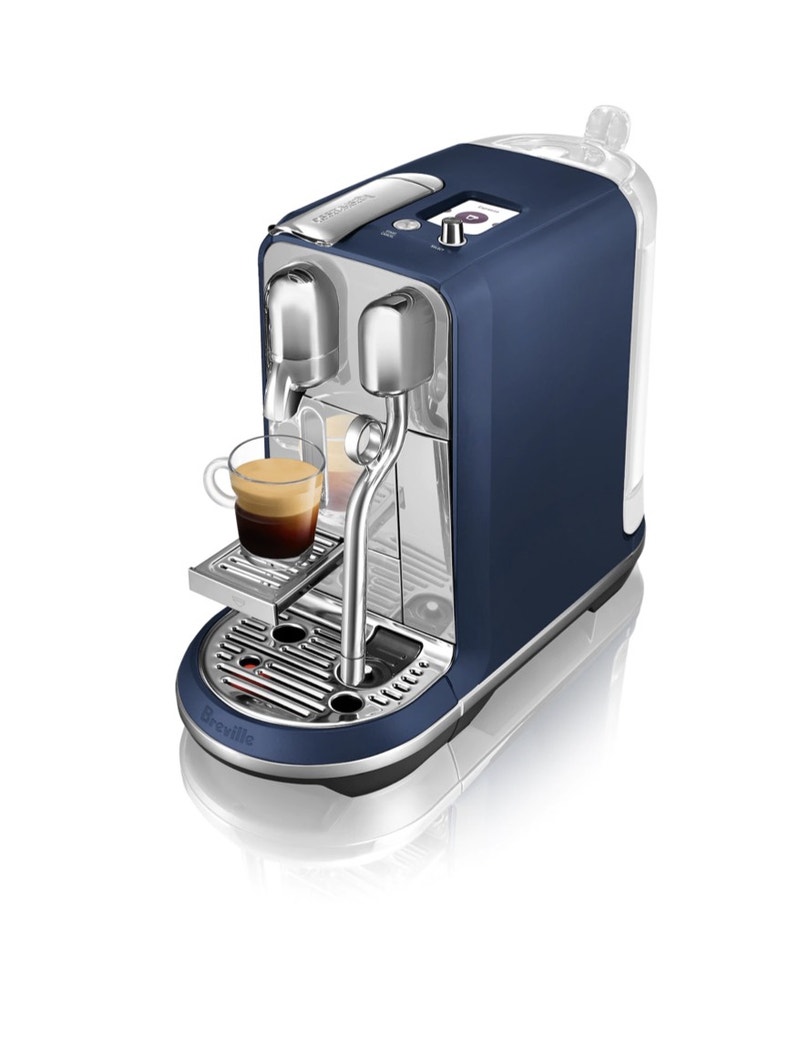 Nespresso Creatista Plus Damson Blue Espresso Machine Coffee Makers