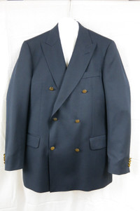 Men's Double Breasted Navy Blazer