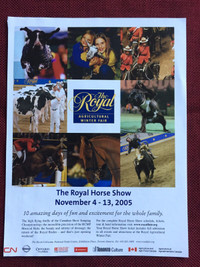 2005 The Royal Agricultural Winter Fair Original Ad