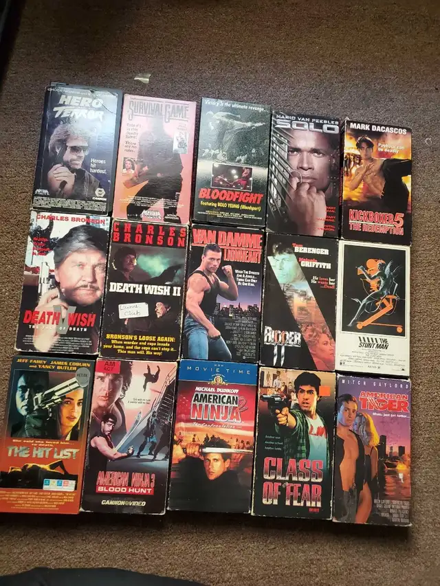 action movies vhs in CDs, DVDs & Blu-ray in Ottawa - Image 3