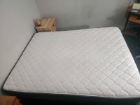 Queen Size Mattress and Boxspring - Used Like New