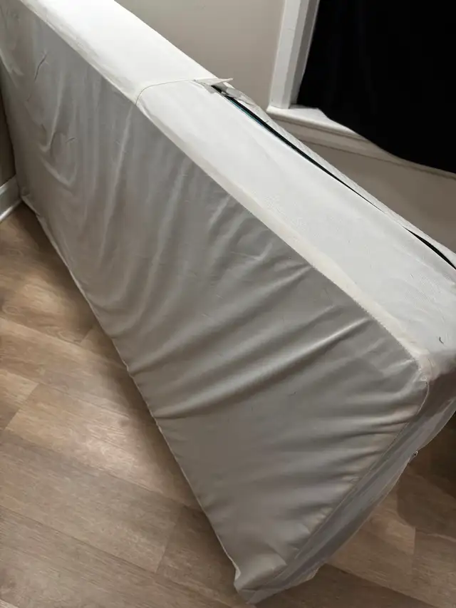 Mobly Twin Mattress – Like New – Always Covered – $150 OBO in Bedding in Ottawa - Image 6