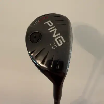 Club: Ping G25 3 Hybrid (20 Degree) right handed Shaft: Ping Stiff Flex Grip: Geoleap Standard Headc...
