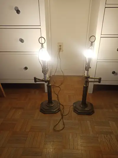 Pair of Vintage Lamps, View more