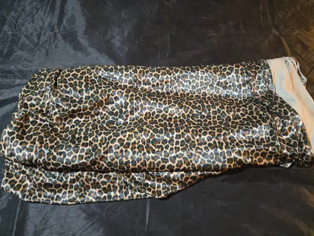 2+ Yards of Stretchy Polyester Leopard Print Fabric